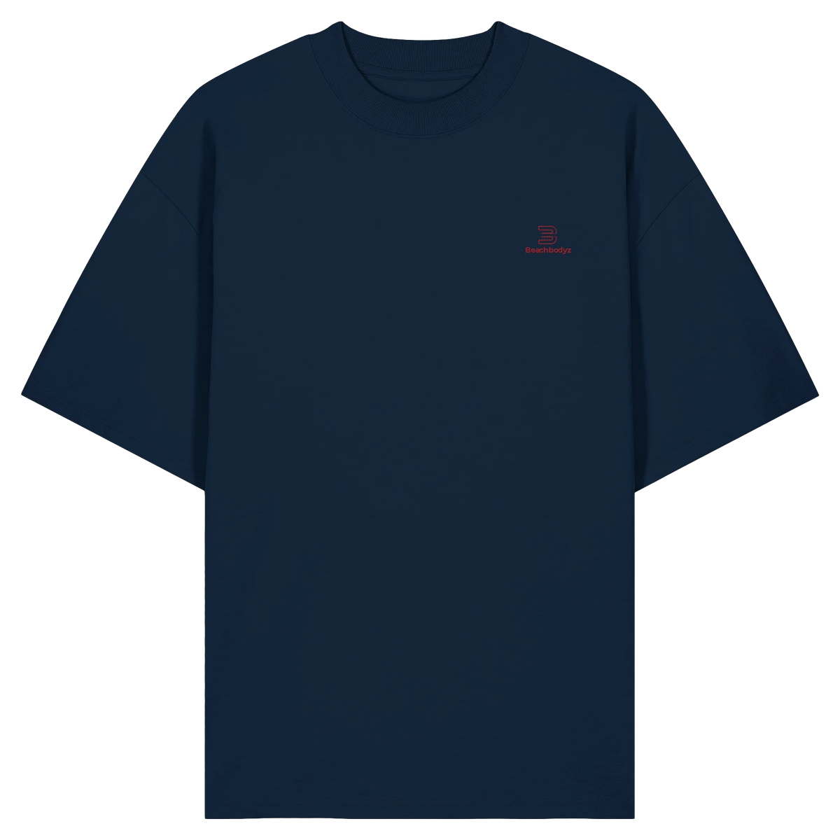 Essential - Oversize Shirt (Stick) | BeachBodyz® - French Navy Front