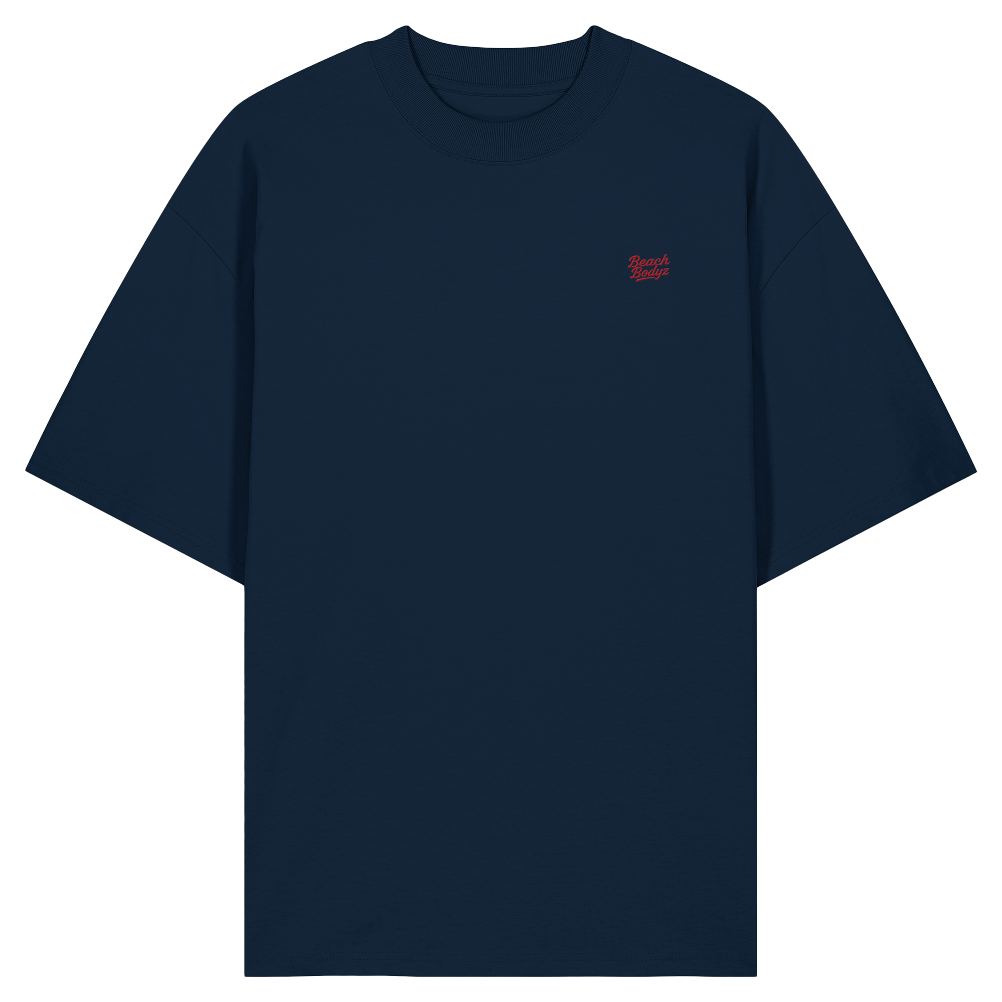 Power - Oversize Shirt (Stick) | BeachBodyz® - French Navy Front