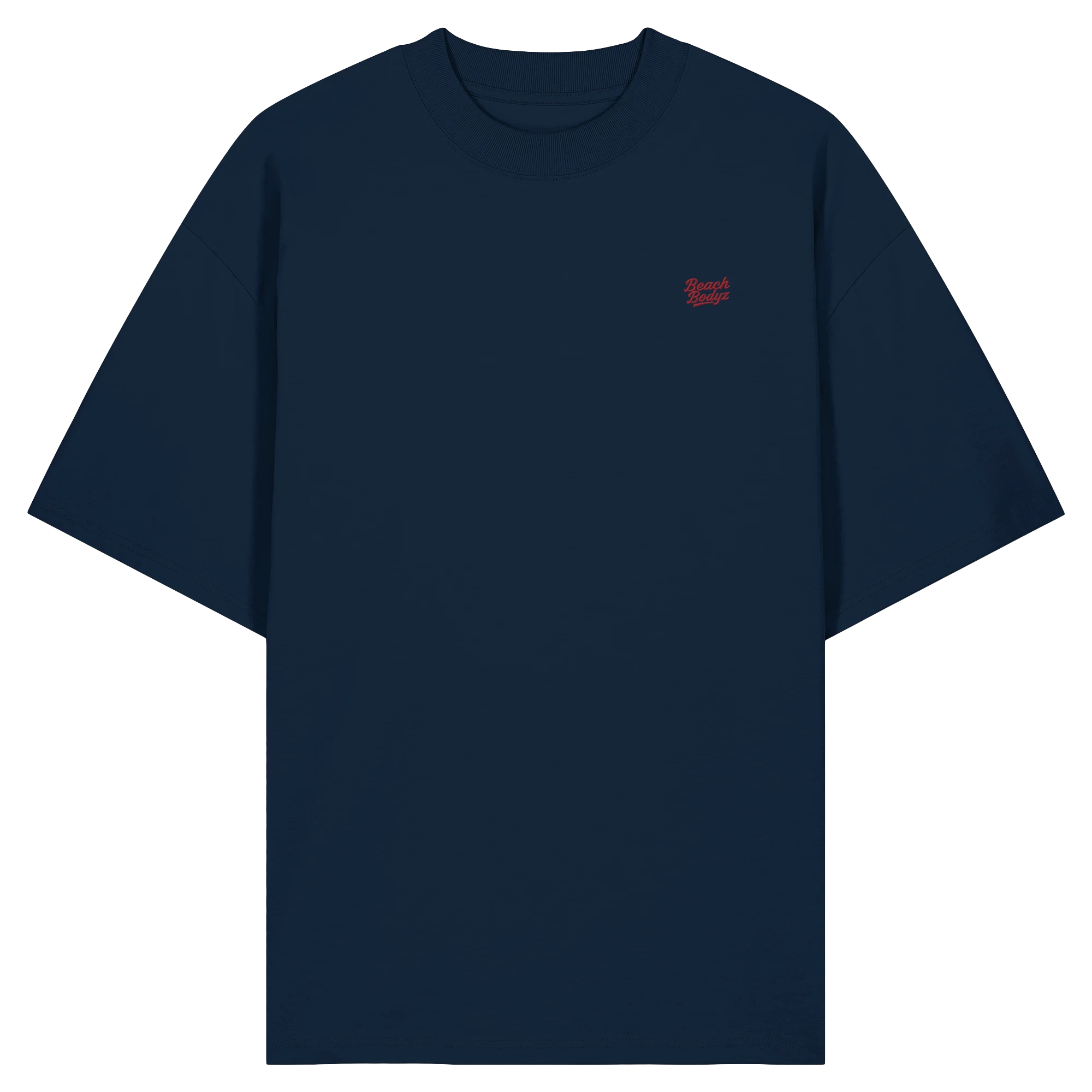 Power - Oversize Shirt (Stick) | BeachBodyz® - French Navy Front