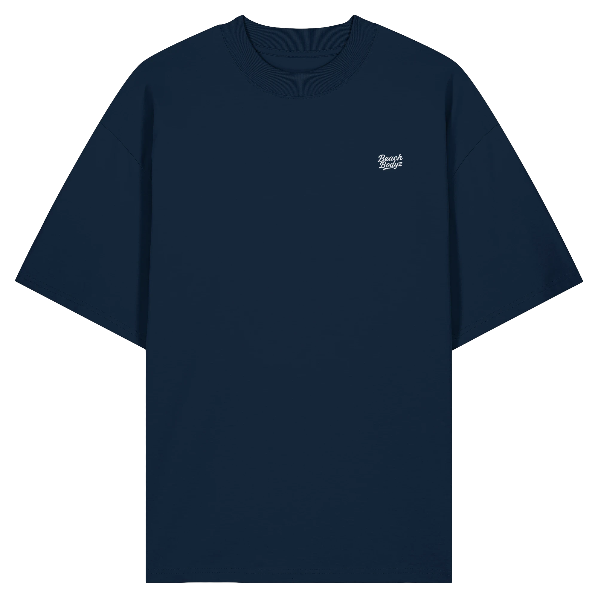 Signature Oversize Shirt (Stick) | BeachBodyz® - French Navy Front