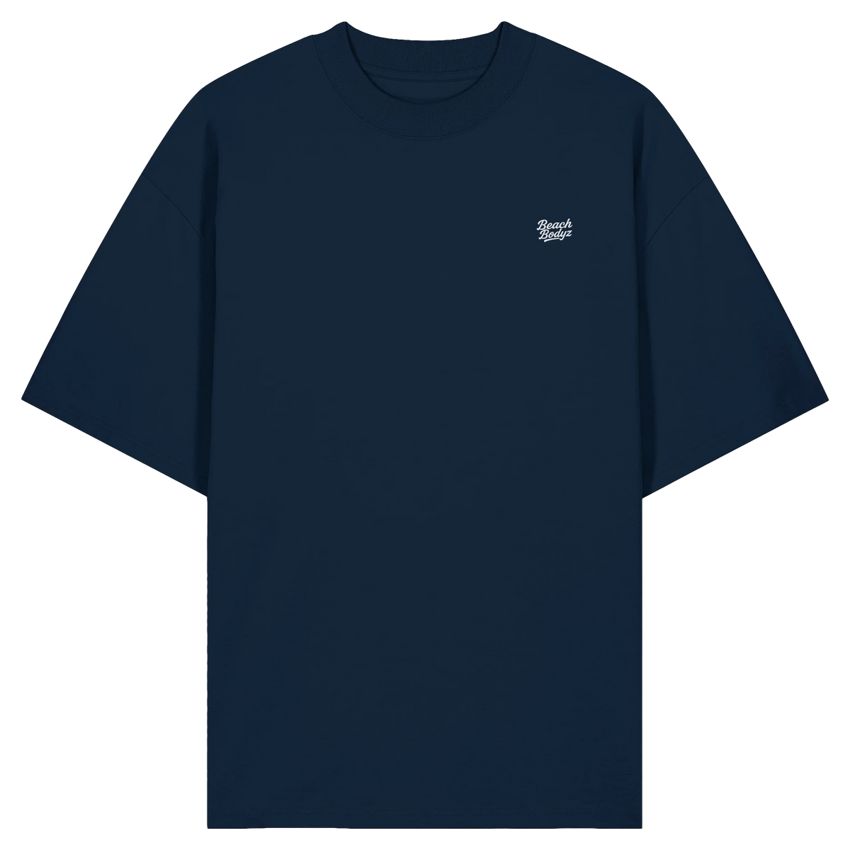 Signature Oversize Shirt (Stick) | BeachBodyz® - French Navy Front
