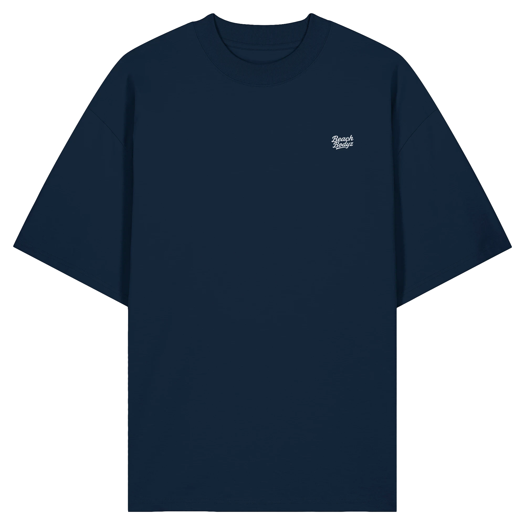 Signature Oversize Shirt (Stick) | BeachBodyz® - French Navy Front