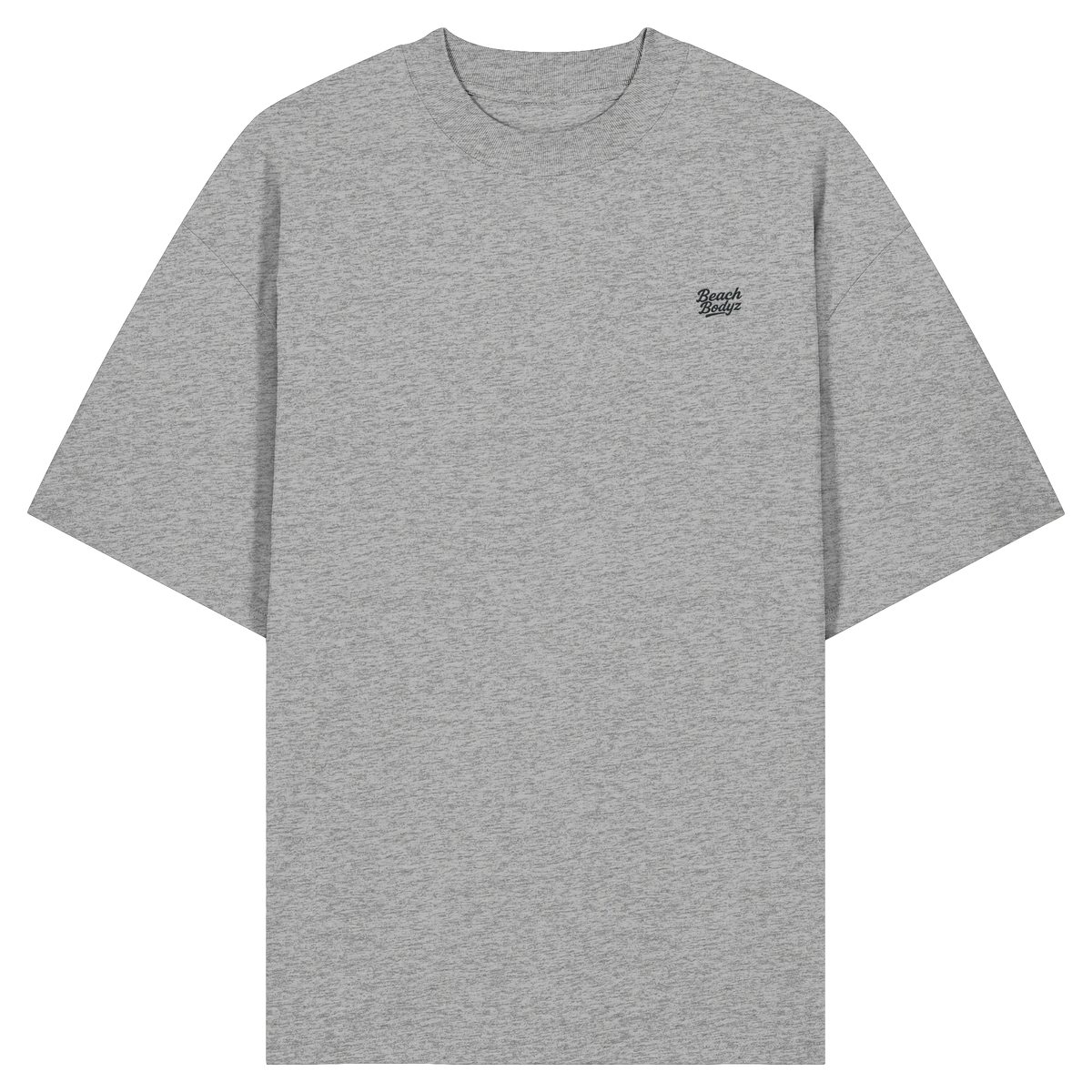 Form - Oversize Shirt (Stick) | BeachBodyz® - Heather Grey Front