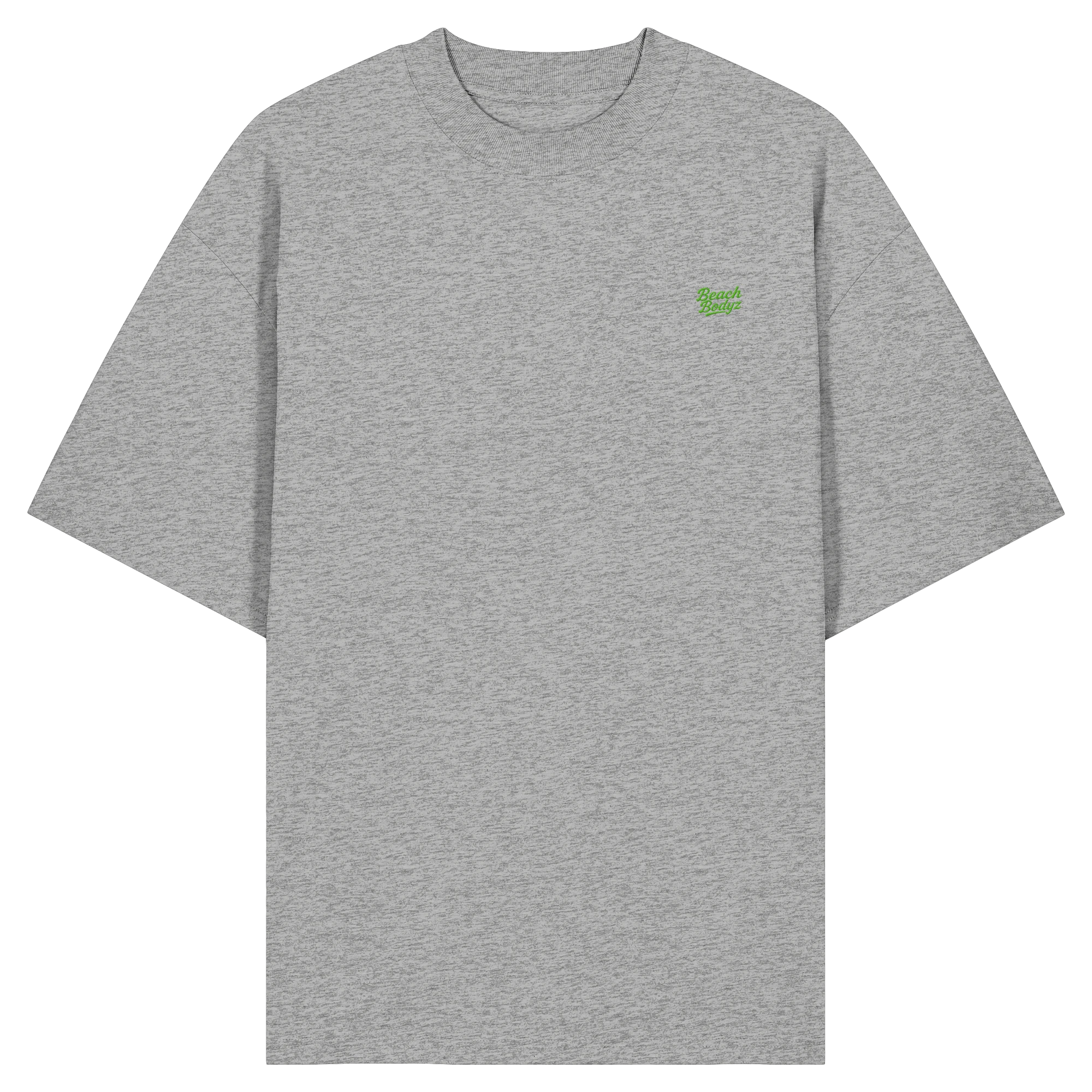 Monster - Oversize Shirt (Stick) | BeachBodyz® - Heather Grey Front