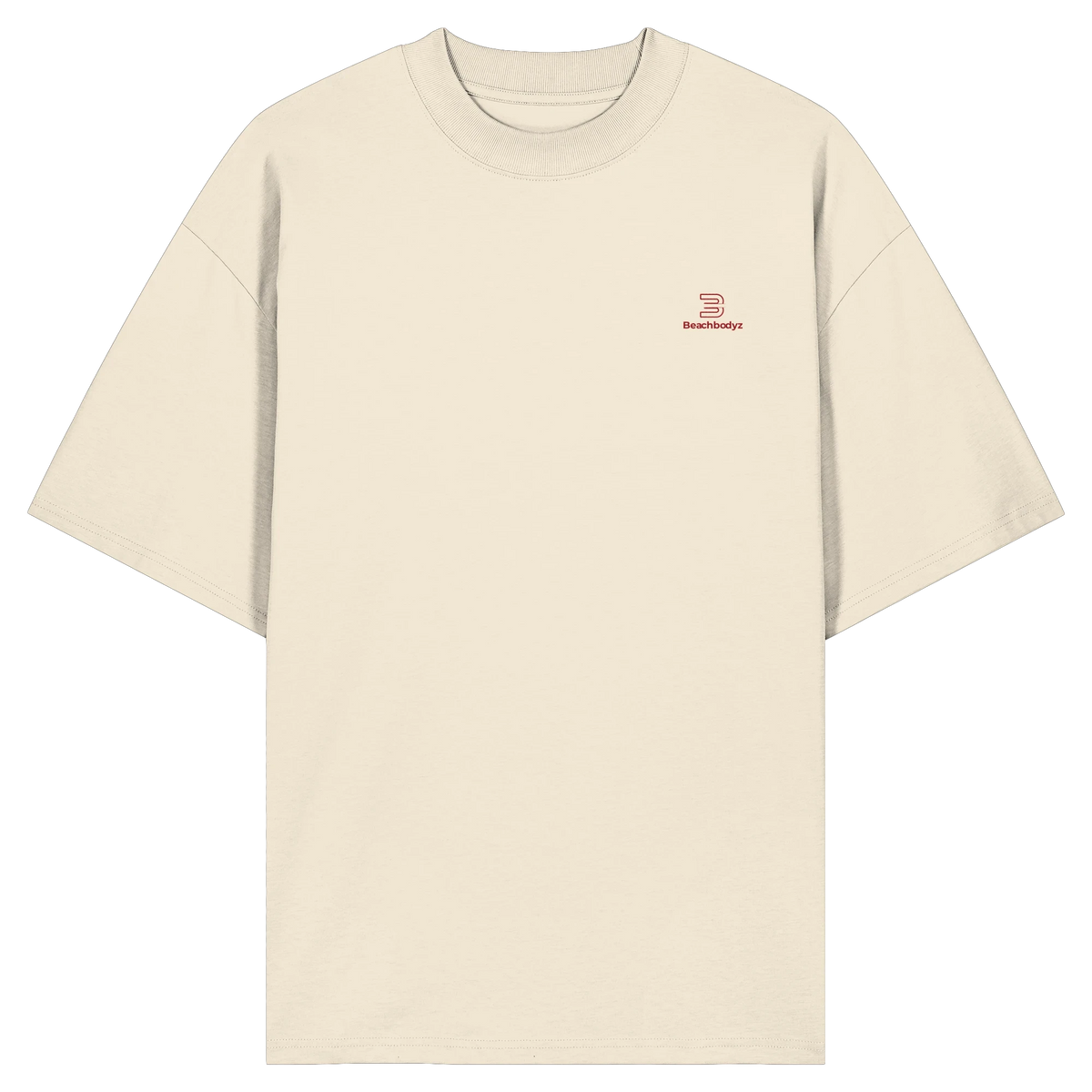 Essential - Oversize Shirt (Stick) | BeachBodyz® - Natural Raw Front