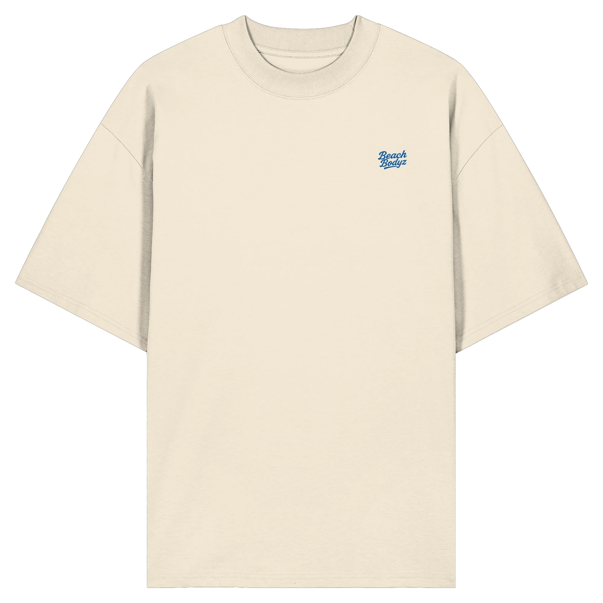 Motion - Oversize Shirt (Stick) | BeachBodyz® - Natural Raw Front