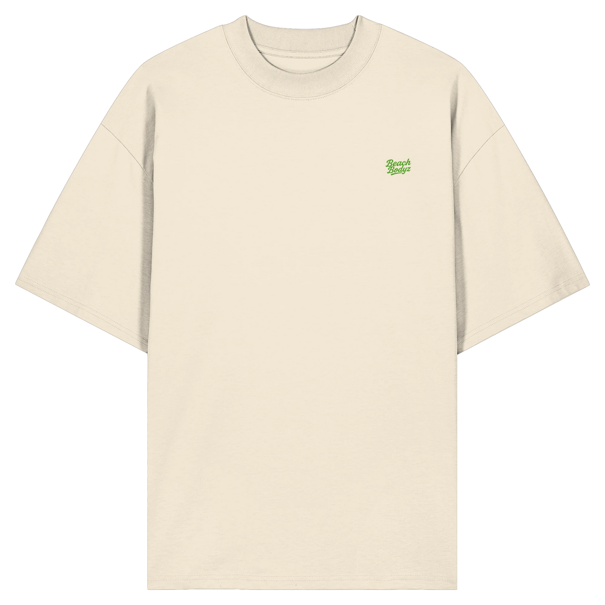 Monster - Oversize Shirt (Stick) | BeachBodyz® - Natural Raw Front