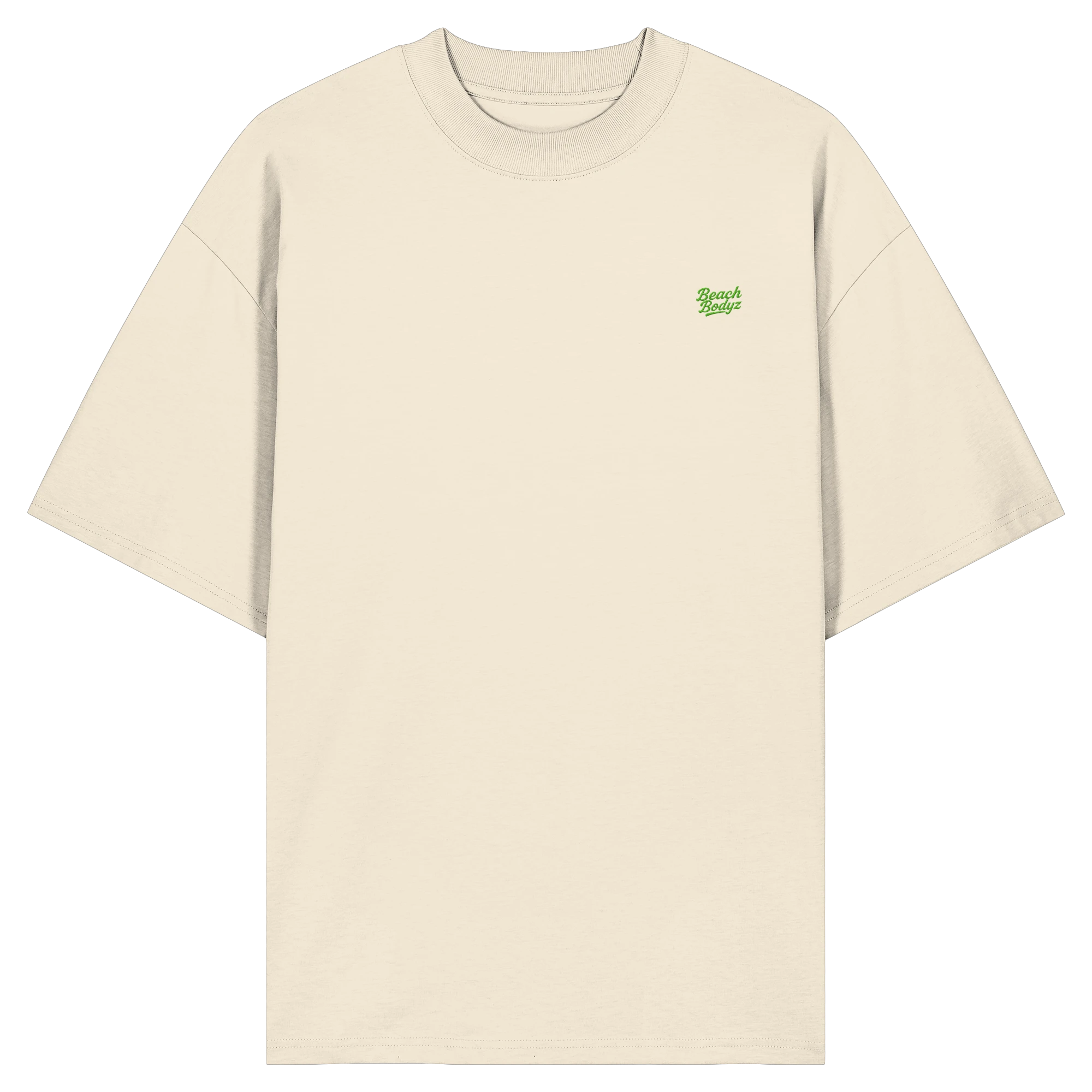 Monster - Oversize Shirt (Stick) | BeachBodyz® - Natural Raw Front