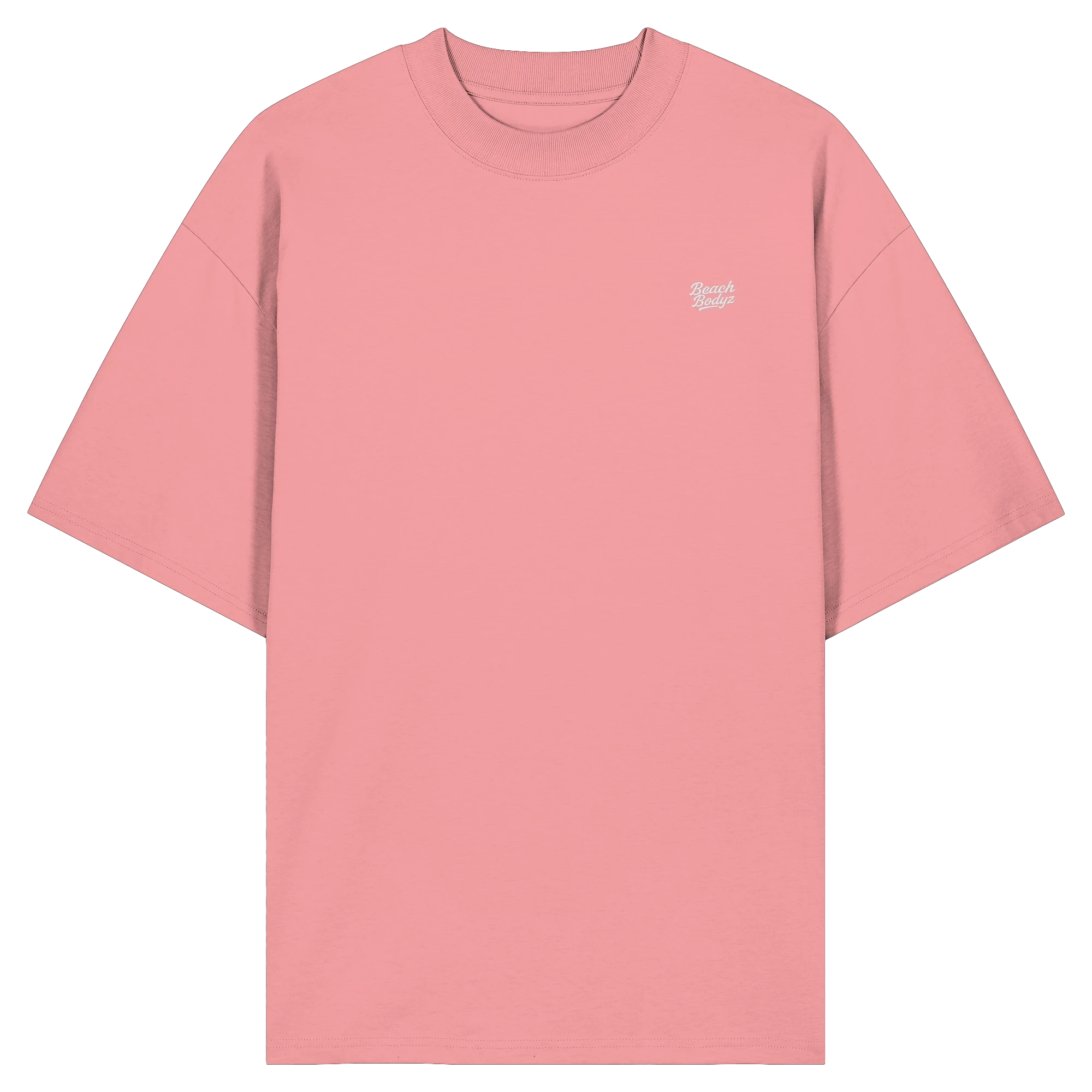 Signature Oversize Shirt (Stick) | BeachBodyz® - Pink Joy Front