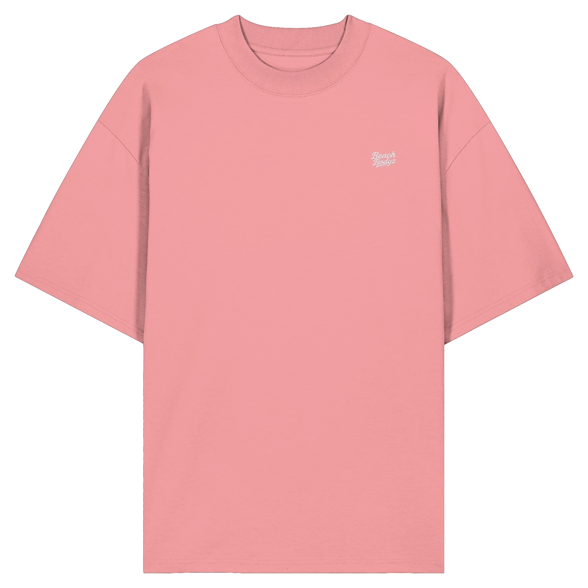 Signature Oversize Shirt (Stick) | BeachBodyz® - Pink Joy Front