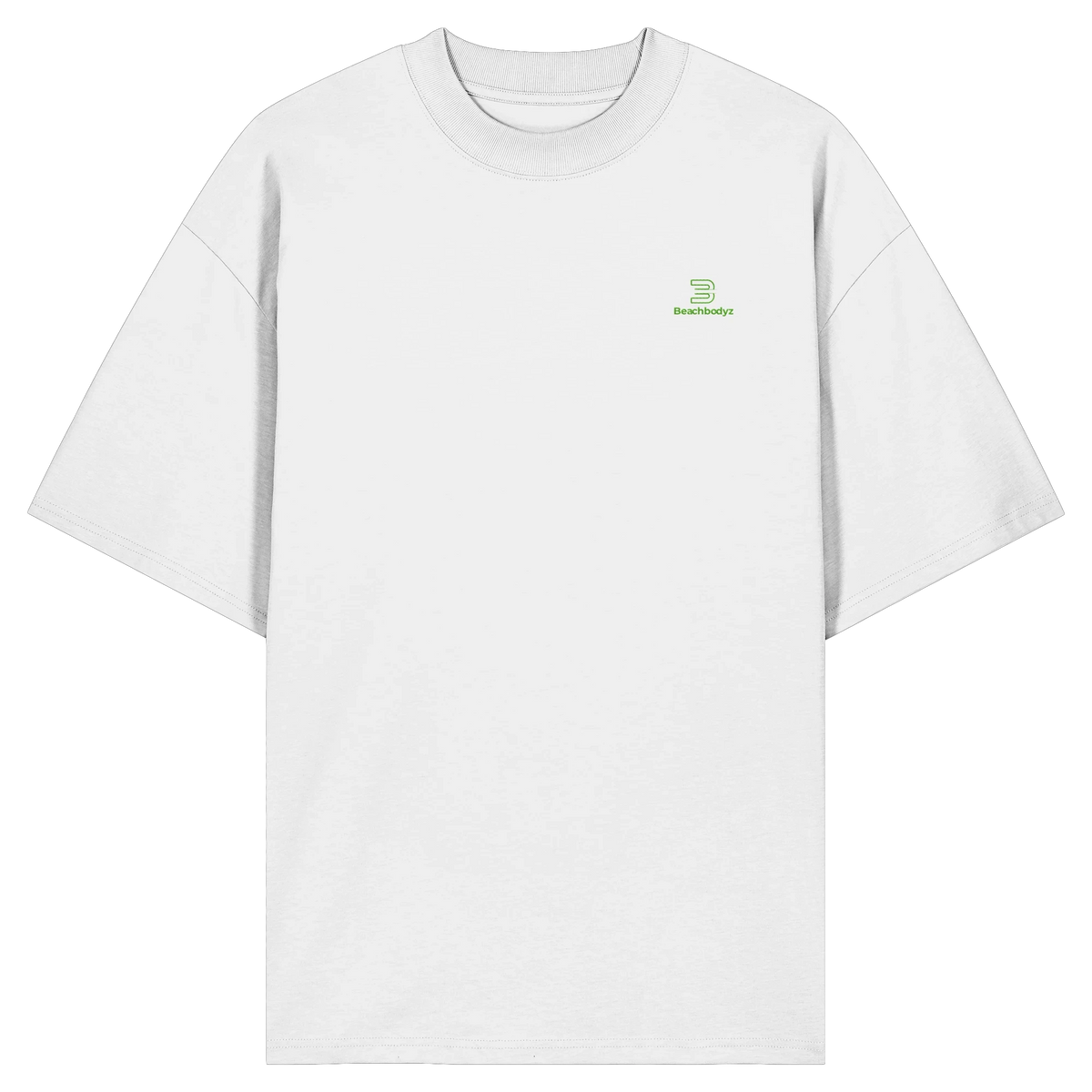 Core - Oversize Shirt (Stick) | BeachBodyz® - White Front