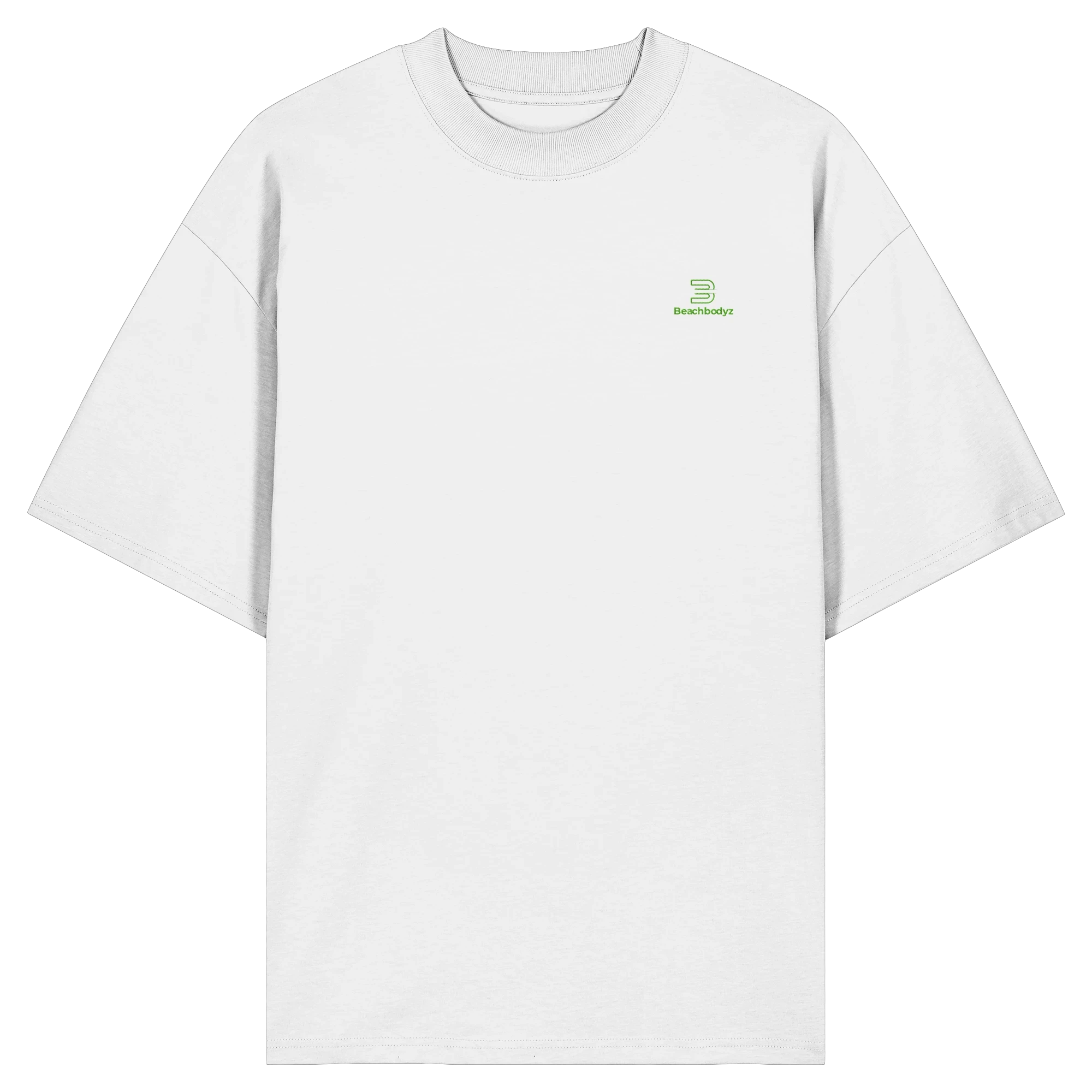 Core - Oversize Shirt (Stick) | BeachBodyz® - White Front