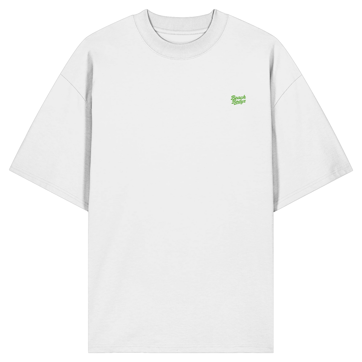 Monster - Oversize Shirt (Stick) | BeachBodyz® - White Front