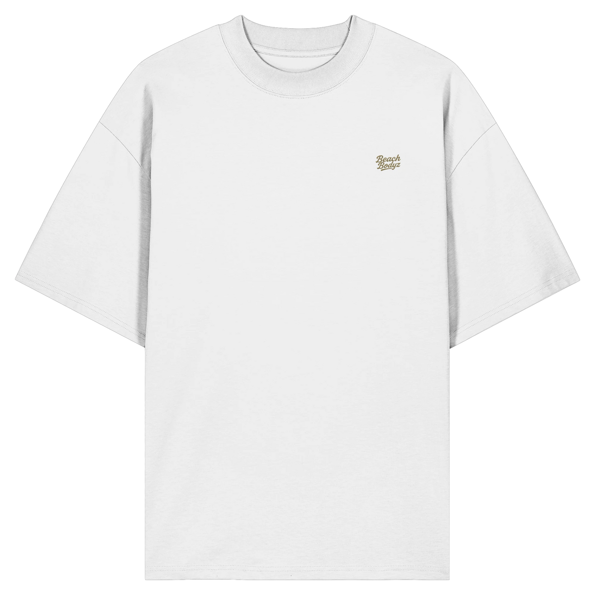 Authentic - Oversize Shirt (Stick) - Alltagstauglich | BeachBodyz® - White Front