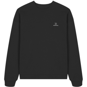 Identity - Oversize Sweatshirt (Stick) | BeachBodyz® - Black Front