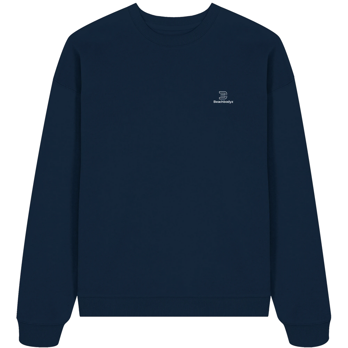 Identity - Oversize Sweatshirt (Stick) | BeachBodyz® - French Navy Front