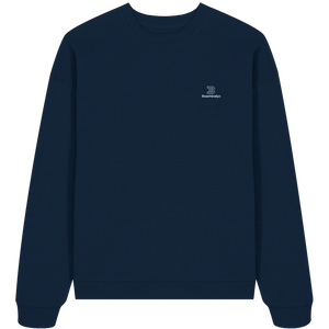 Identity - Oversize Sweatshirt (Stick) | BeachBodyz® - French Navy Front