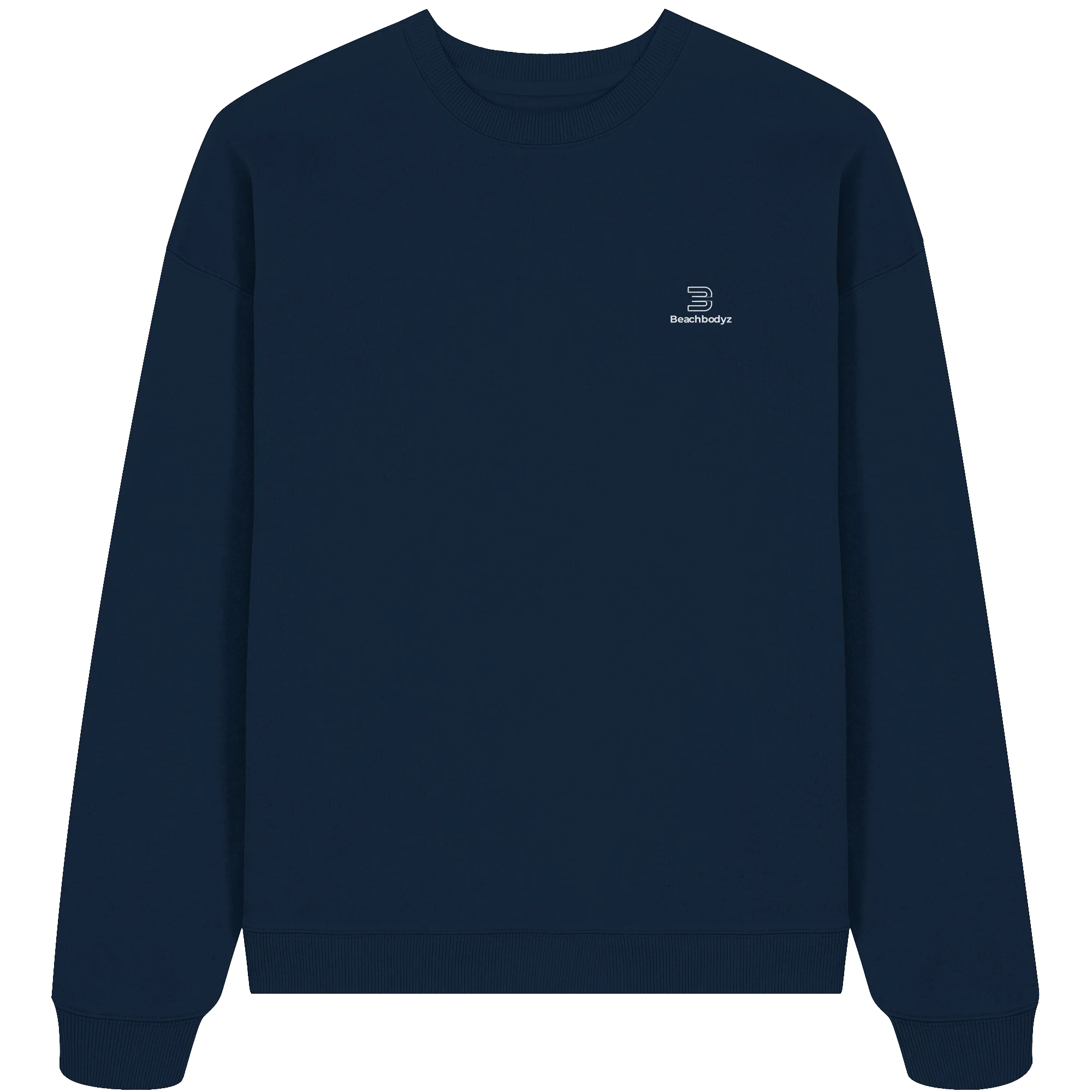 Identity - Oversize Sweatshirt (Stick) | BeachBodyz® - French Navy Front