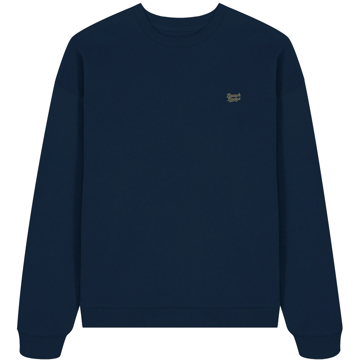 Authentic - Oversize Sweatshirt (Stick) - Alltagstauglich | - French Navy Front