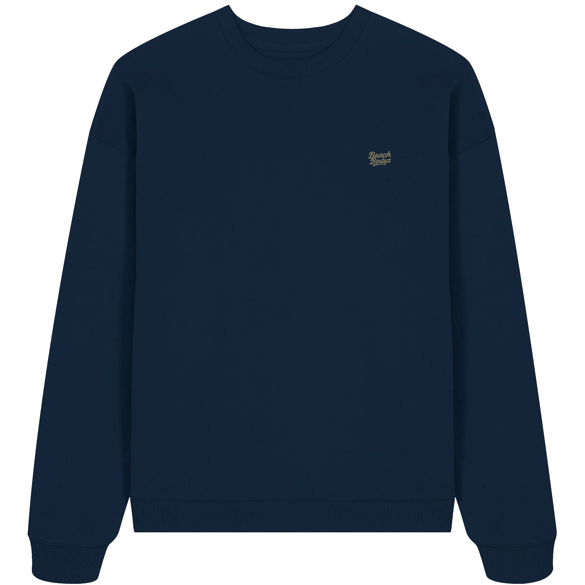 Authentic - Oversize Sweatshirt (Stick) - Alltagstauglich | - French Navy Front