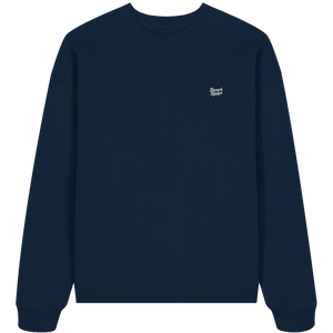 Signature Oversize Sweatshirt (Stick) | BeachBodyz® - French Navy Front