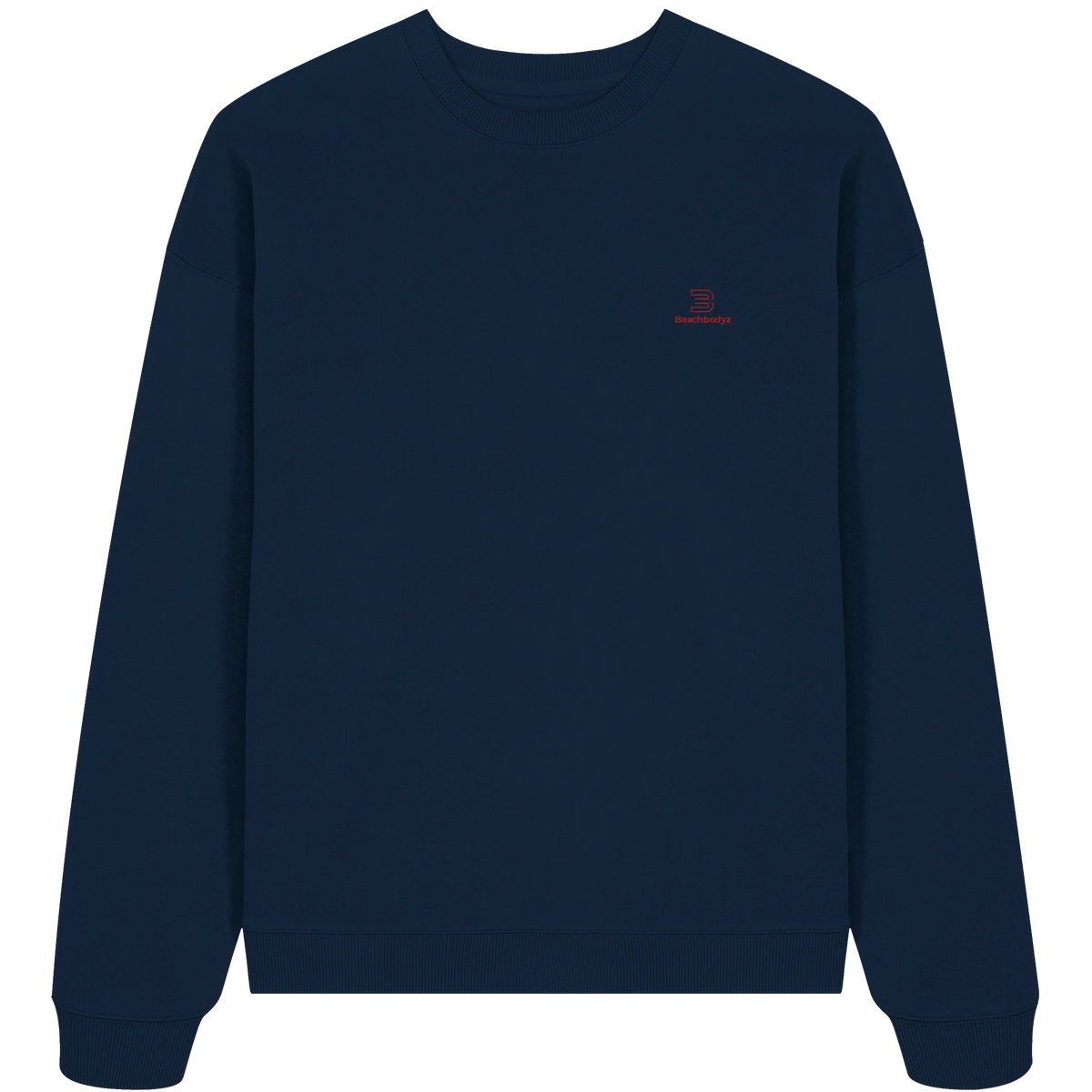 Essential - Oversize Sweatshirt (Stick) | BeachBodyz® - French Navy Front