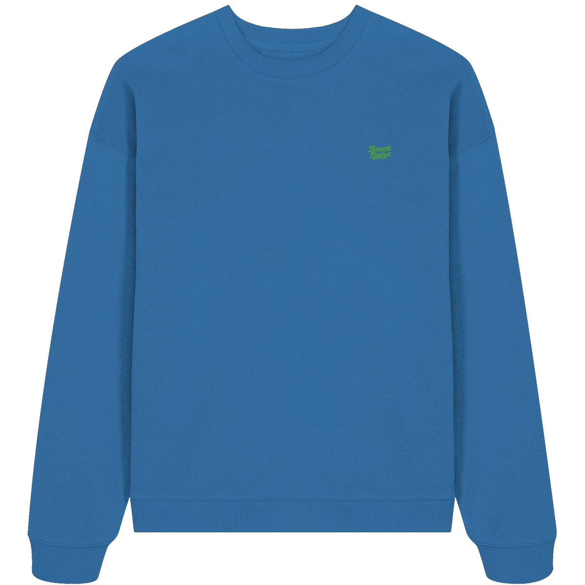 Monster - Oversize Sweatshirt (Stick) | BeachBodyz® - Mindful Blue Front