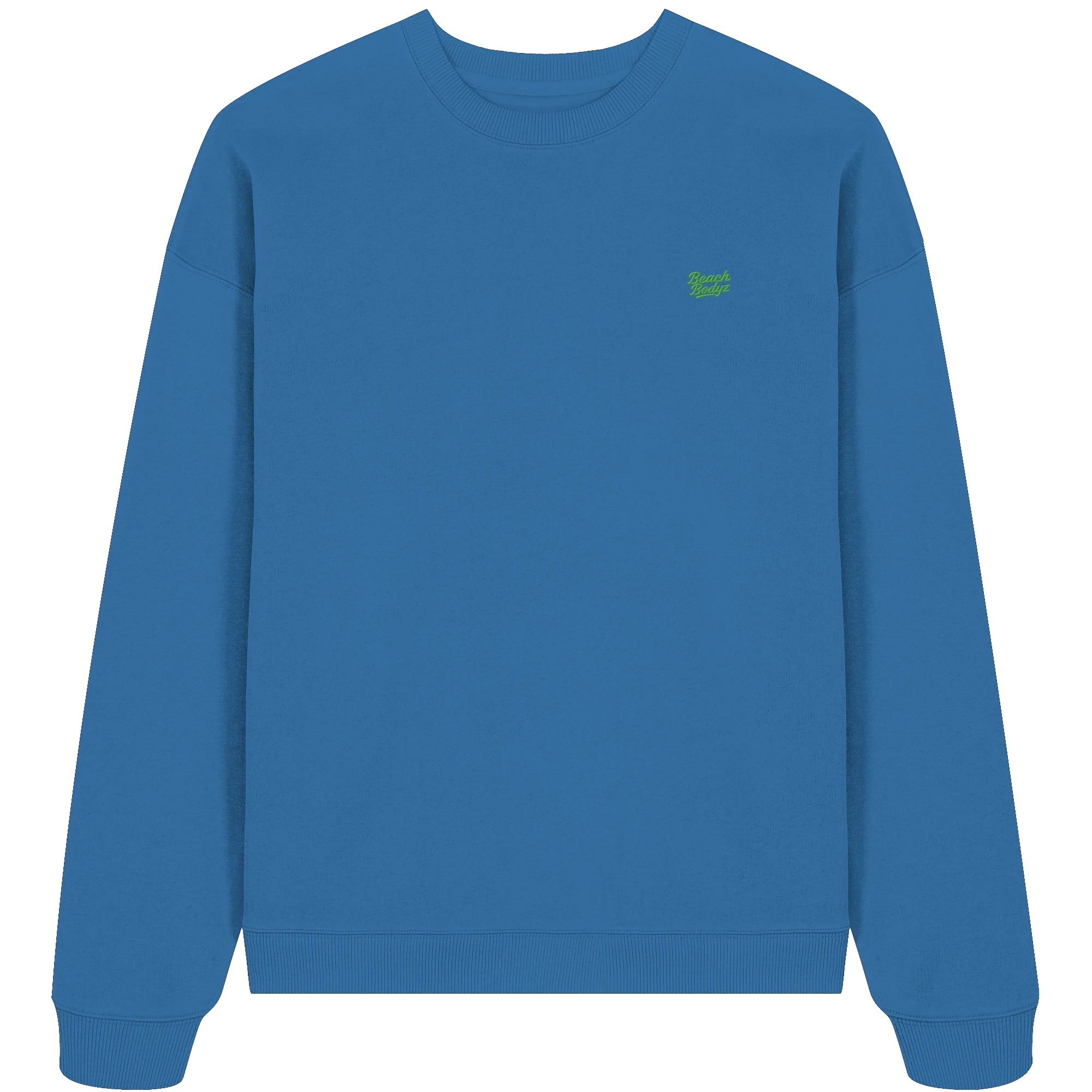 Monster - Oversize Sweatshirt (Stick) | BeachBodyz® - Mindful Blue Front
