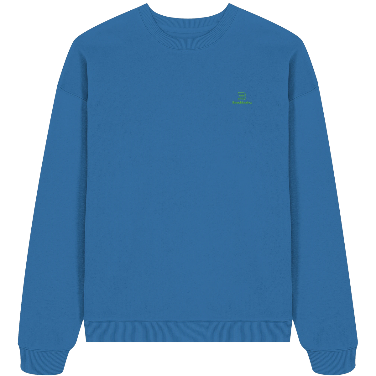 Core - Oversize Sweatshirt (Stick) | BeachBodyz® - Mindful Blue Front