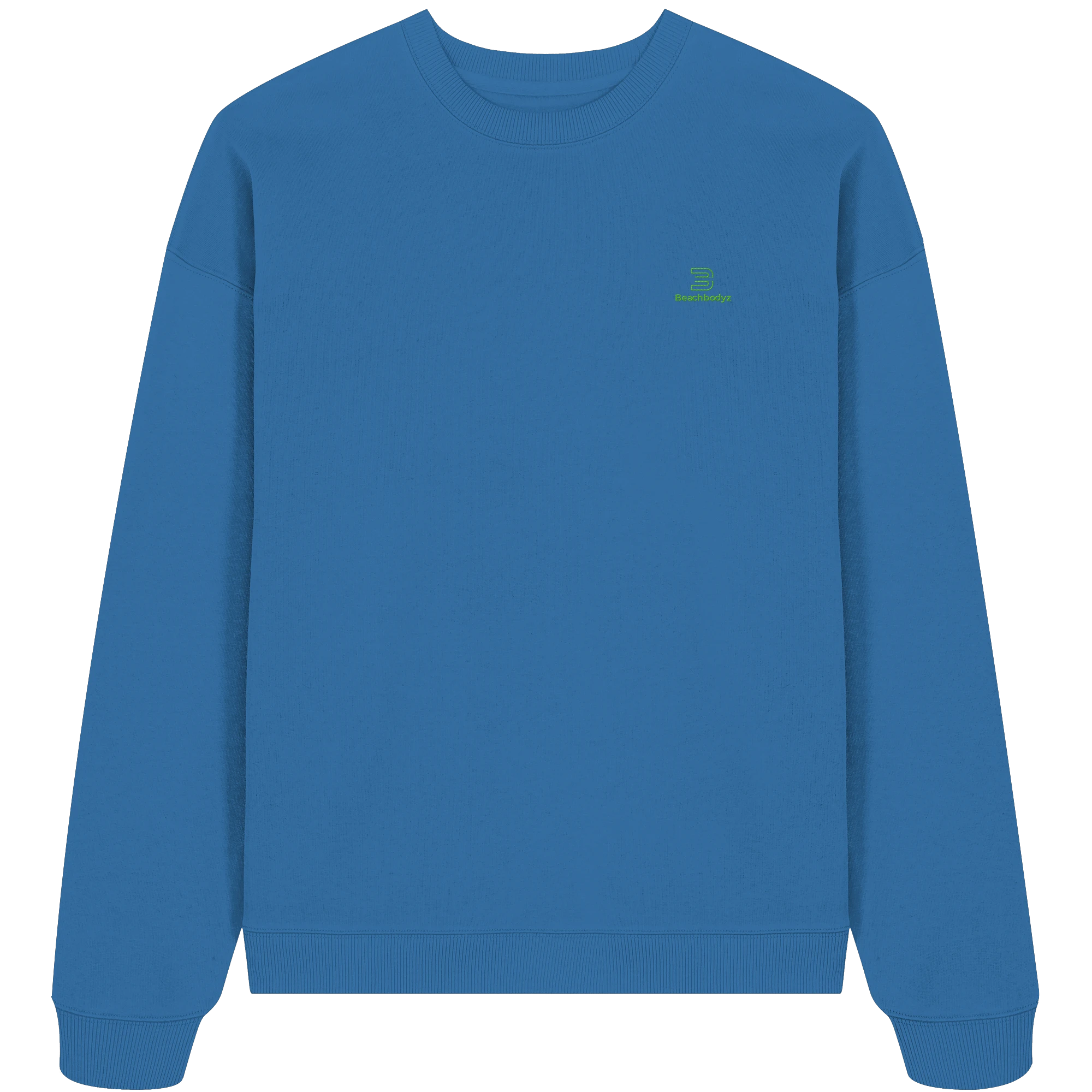 Core - Oversize Sweatshirt (Stick) | BeachBodyz® - Mindful Blue Front