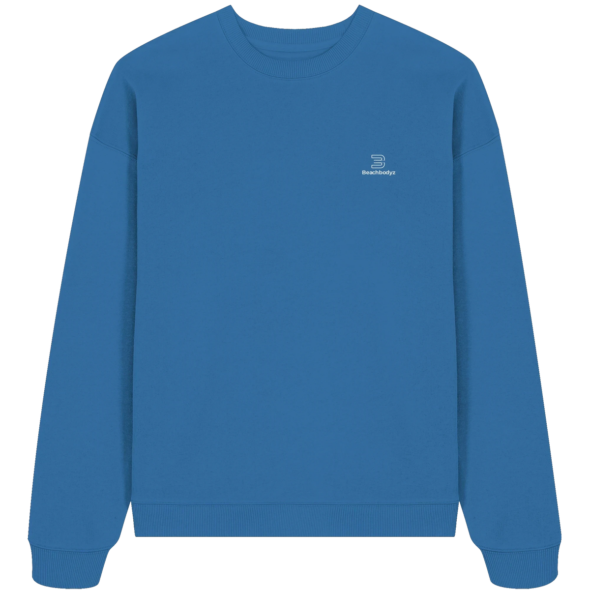Identity - Oversize Sweatshirt (Stick) | BeachBodyz® - Mindful Blue Front