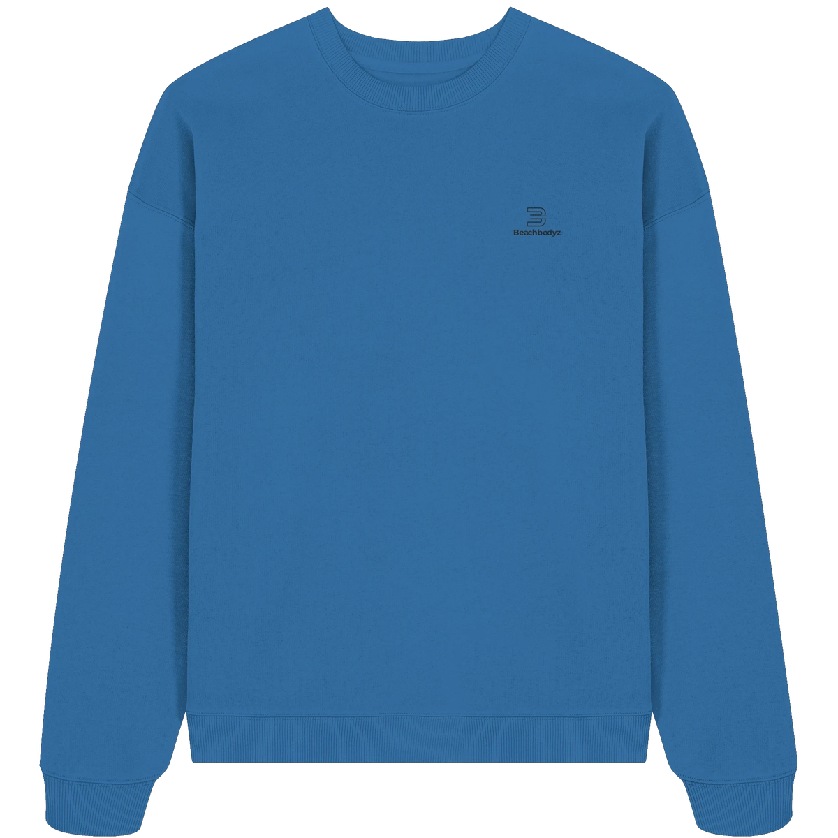 Standard Oversize Sweatshirt (Stick) | BeachBodyz® - Mindful Blue Front
