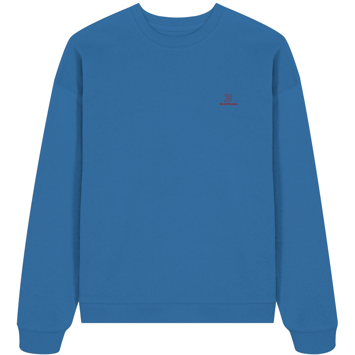 Essential - Oversize Sweatshirt (Stick) | BeachBodyz® - Mindful Blue Front