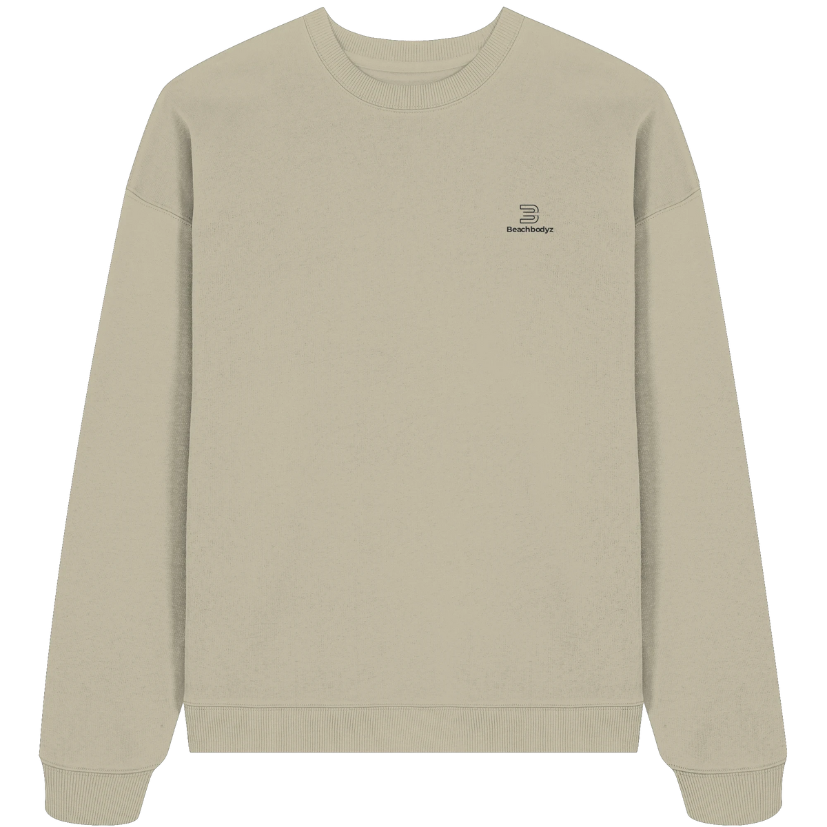 Standard Oversize Sweatshirt (Stick) | BeachBodyz® - Stone Front