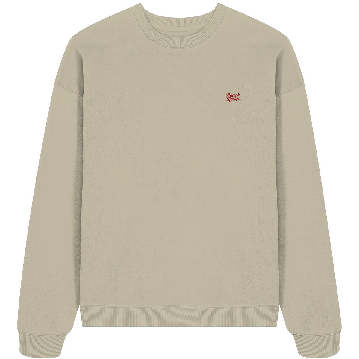 Power - Oversize Sweatshirt (Stick) | BeachBodyz® - Stone Front