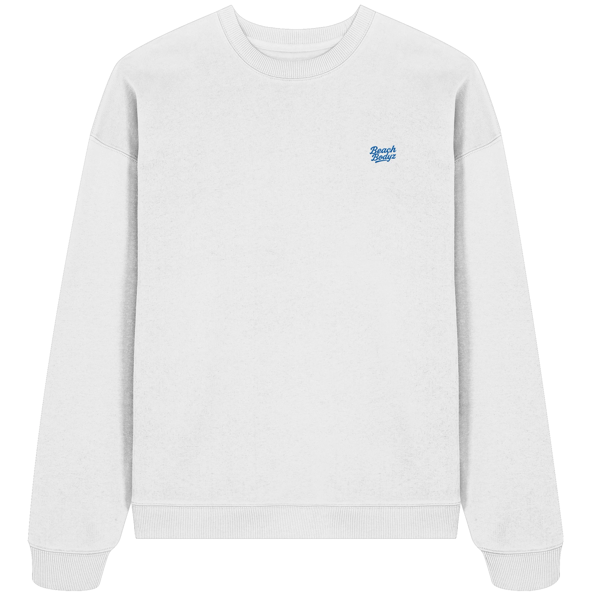 Motion - Oversize Sweatshirt (Stick) | BeachBodyz® - White Front