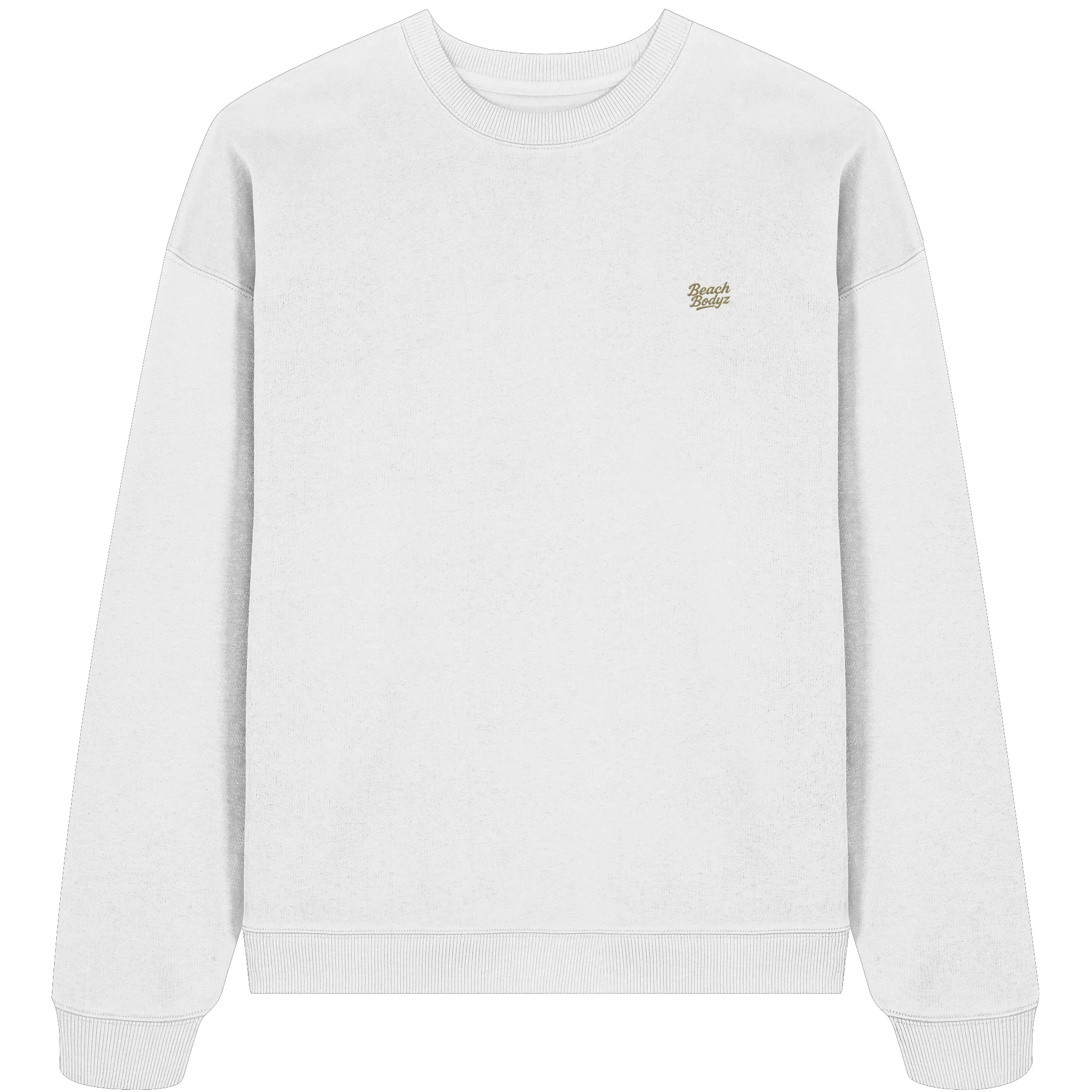 Authentic - Oversize Sweatshirt (Stick) - Alltagstauglich | - White Front