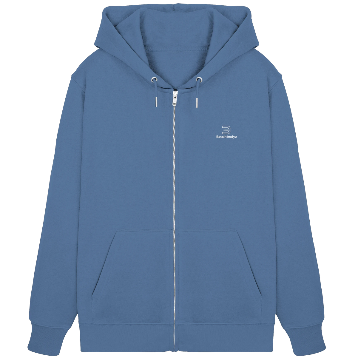Identity-Zipper (Stick) - Praktisch & Vielseitig | BeachBodyz® - Bright Blue Front