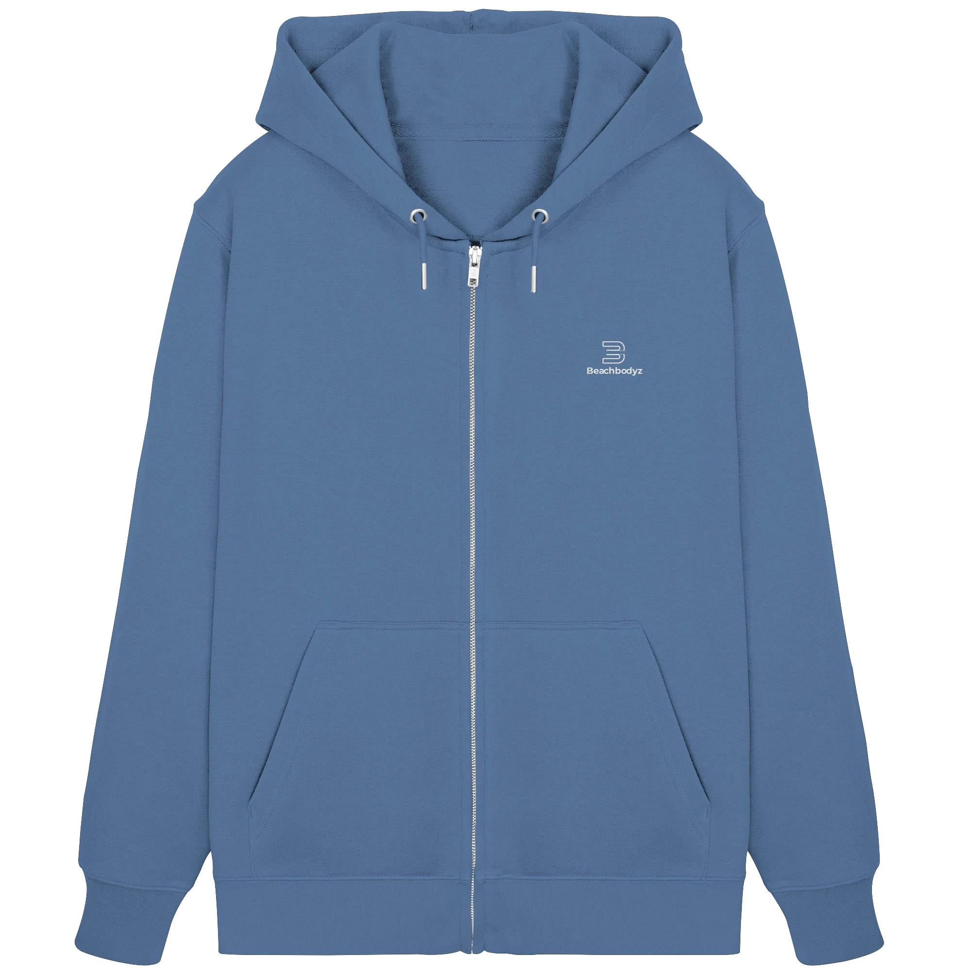 Identity-Zipper (Stick) - Praktisch & Vielseitig | BeachBodyz® - Bright Blue Front