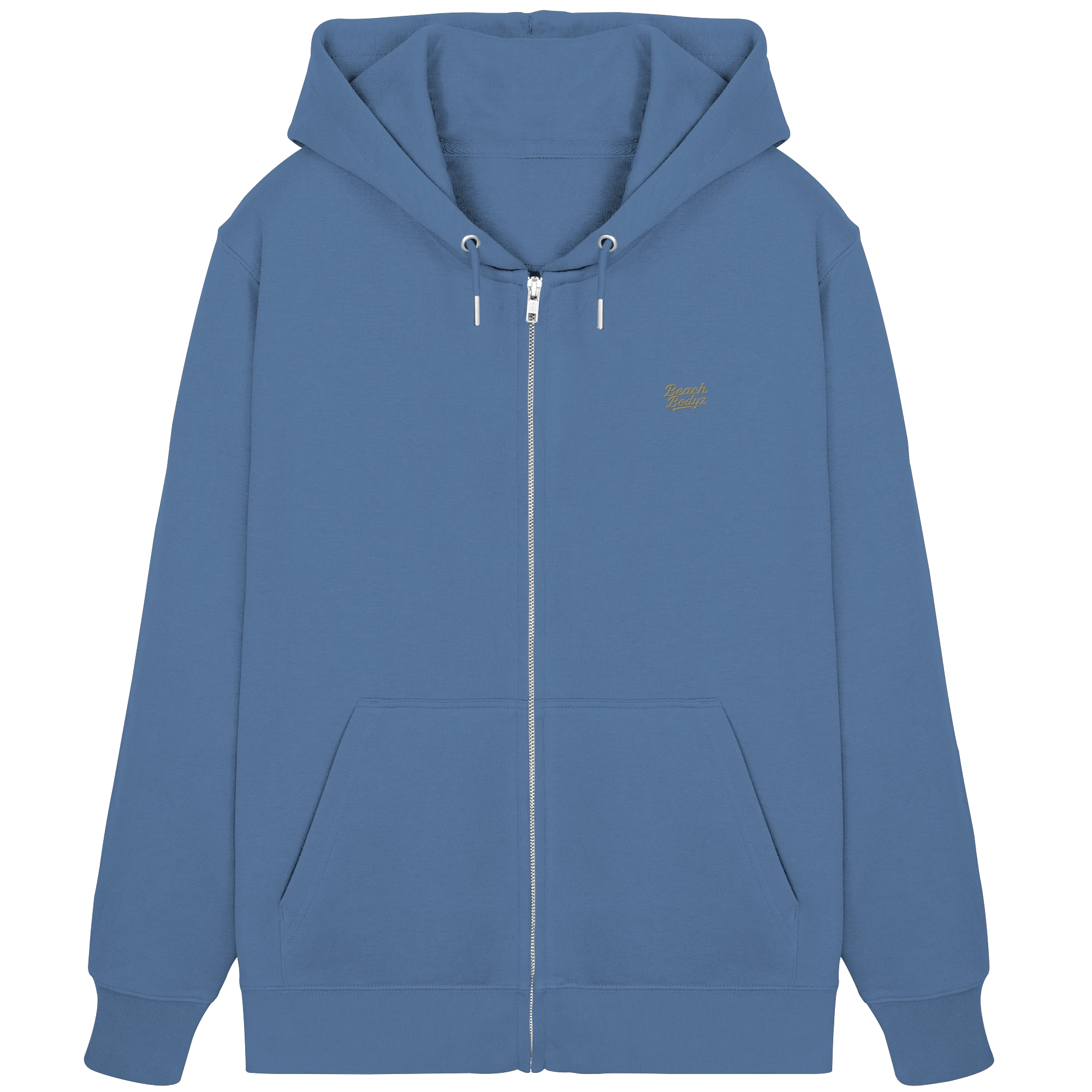 Authentic - Zipper (Stick) - Praktisch & Vielseitig | BeachBodyz® - Bright Blue Front