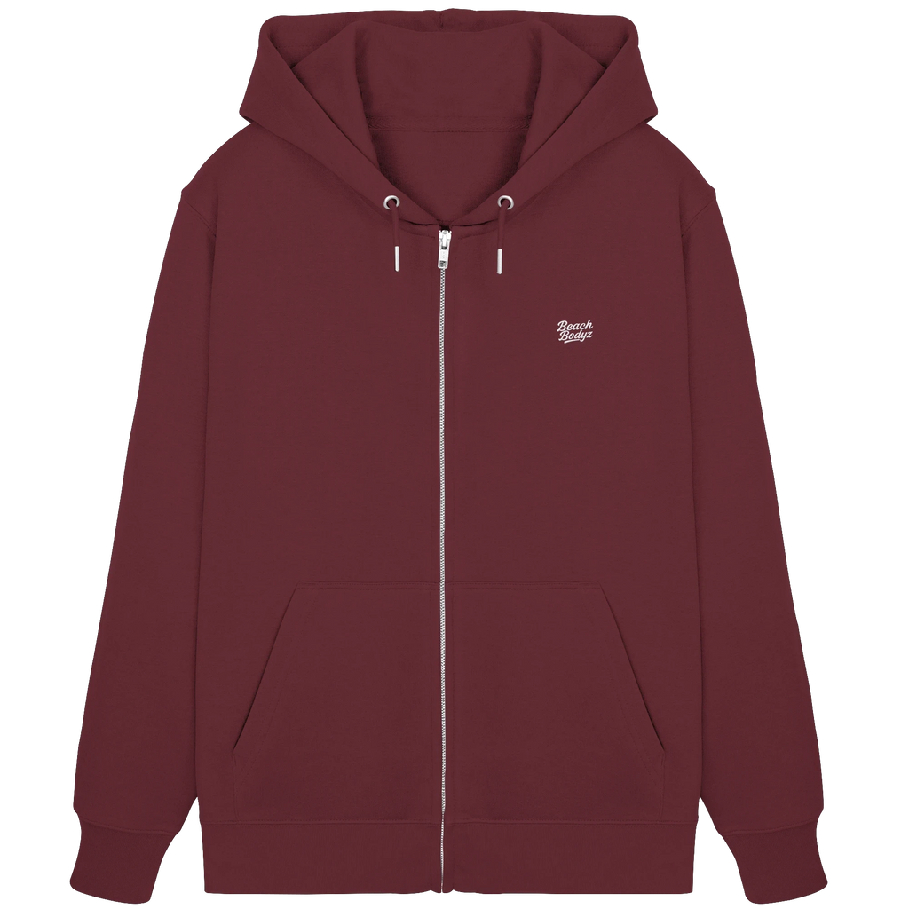Signature-zipper (Stick) - Praktisch & Vielseitig | BeachBodyz® - Burgundy Front
