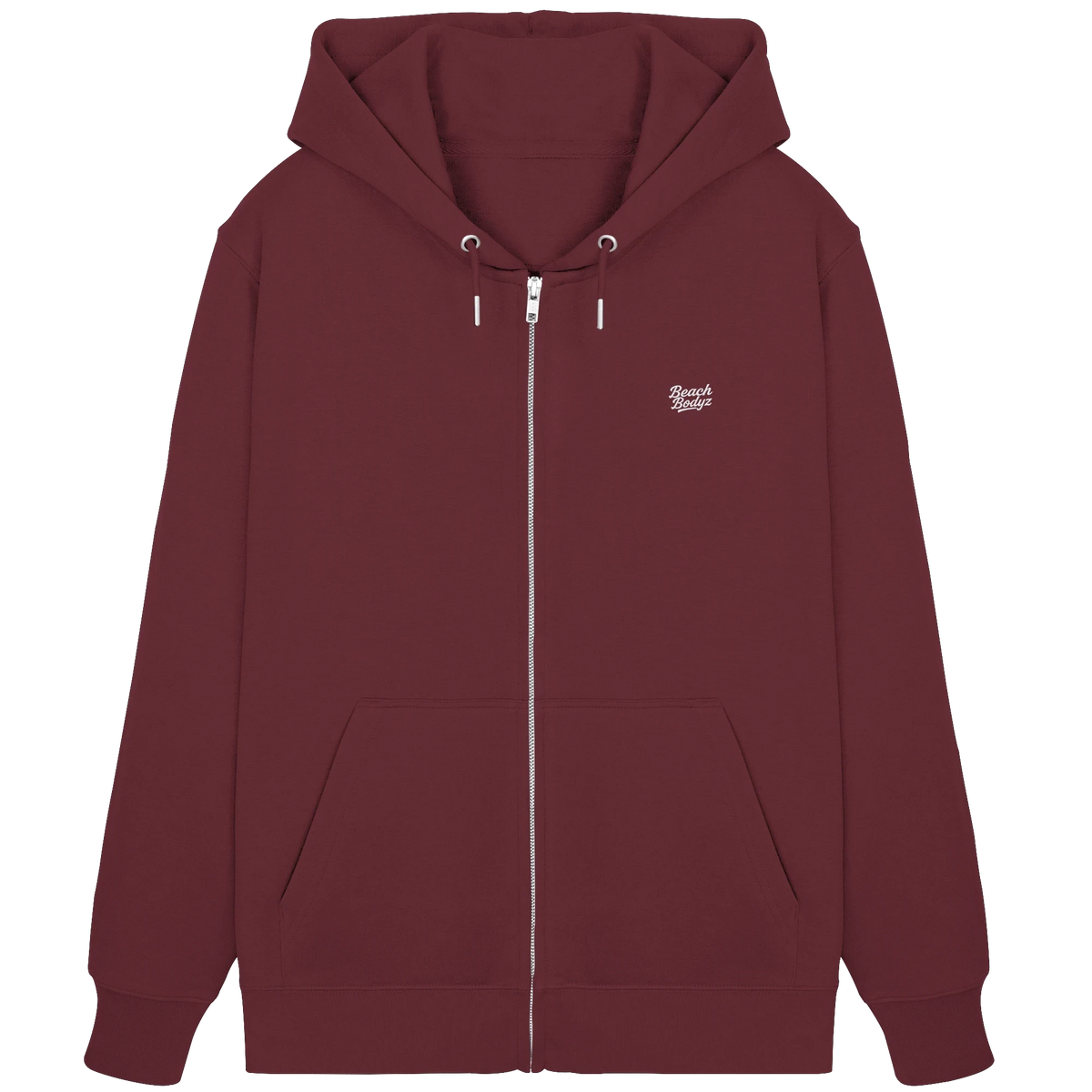 Signature-zipper (Stick) - Praktisch & Vielseitig | BeachBodyz® - Burgundy Front