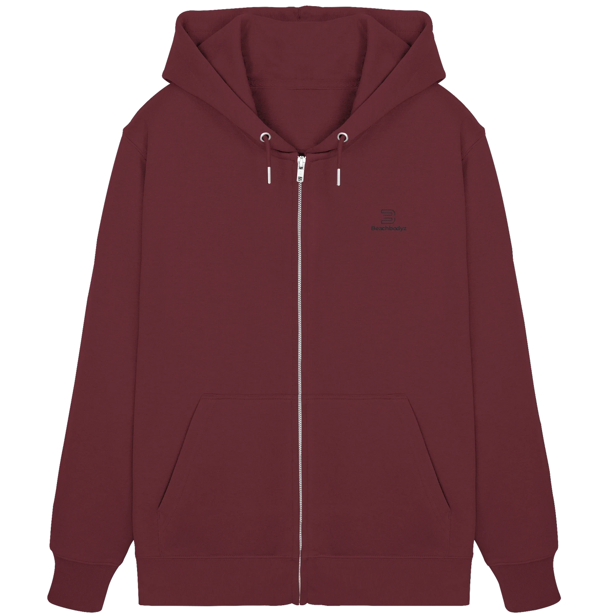 Standard-Zipper (Stick) - Praktisch & Vielseitig | BeachBodyz® - Burgundy Front