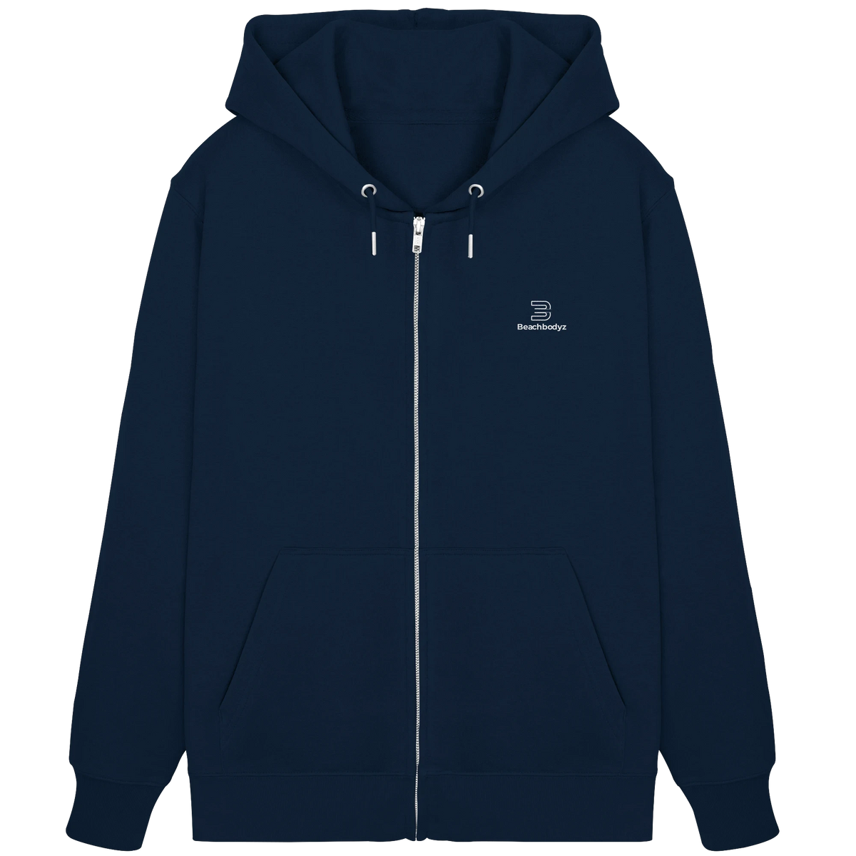 Identity-Zipper (Stick) - Praktisch & Vielseitig | BeachBodyz® - French Navy Front