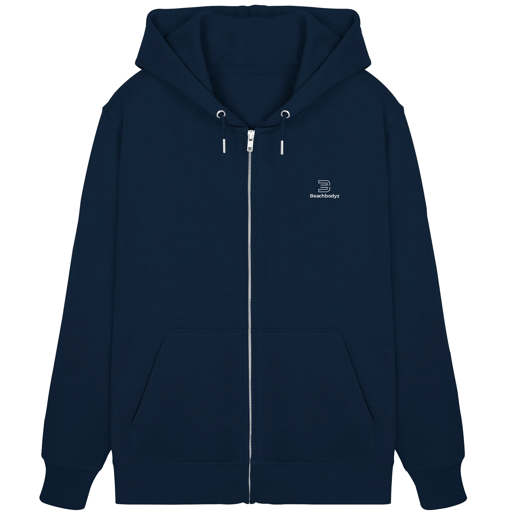 Identity-Zipper (Stick) - Praktisch & Vielseitig | BeachBodyz® - French Navy Front