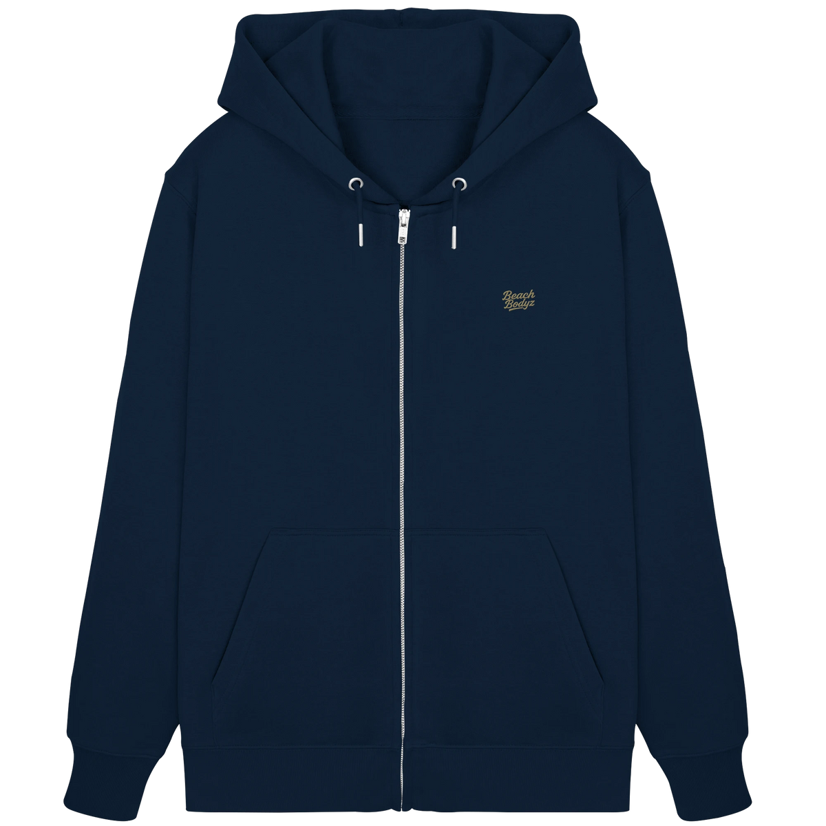 Authentic - Zipper (Stick) - Praktisch & Vielseitig | BeachBodyz® - French Navy Front