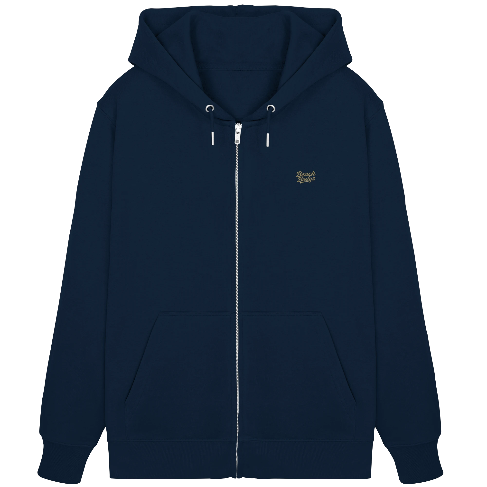 Authentic - Zipper (Stick) - Praktisch & Vielseitig | BeachBodyz® - French Navy Front