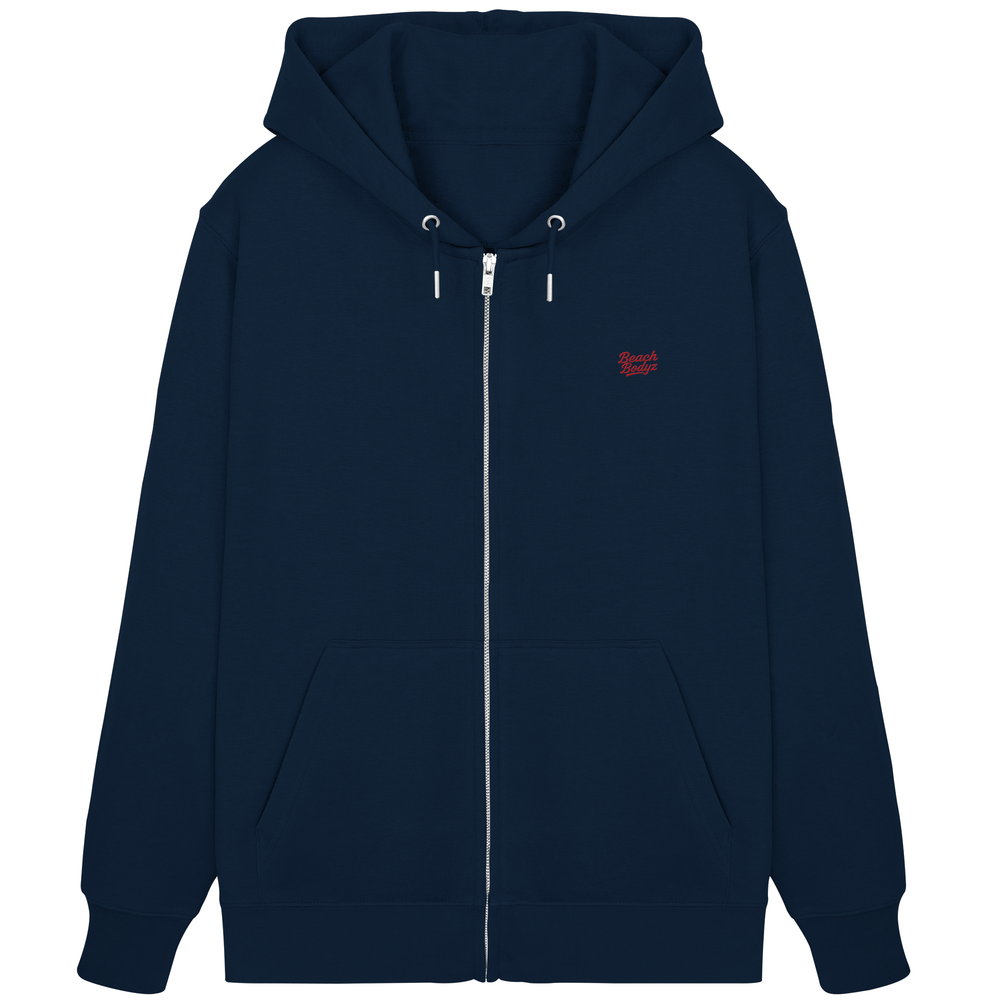 Power - Zipper (Stick) - Praktisch & Vielseitig | BeachBodyz® - French Navy Front