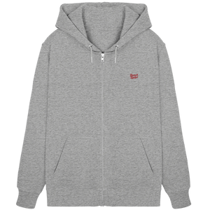 Power - Zipper (Stick) - Praktisch & Vielseitig | BeachBodyz® - Heather Grey Front