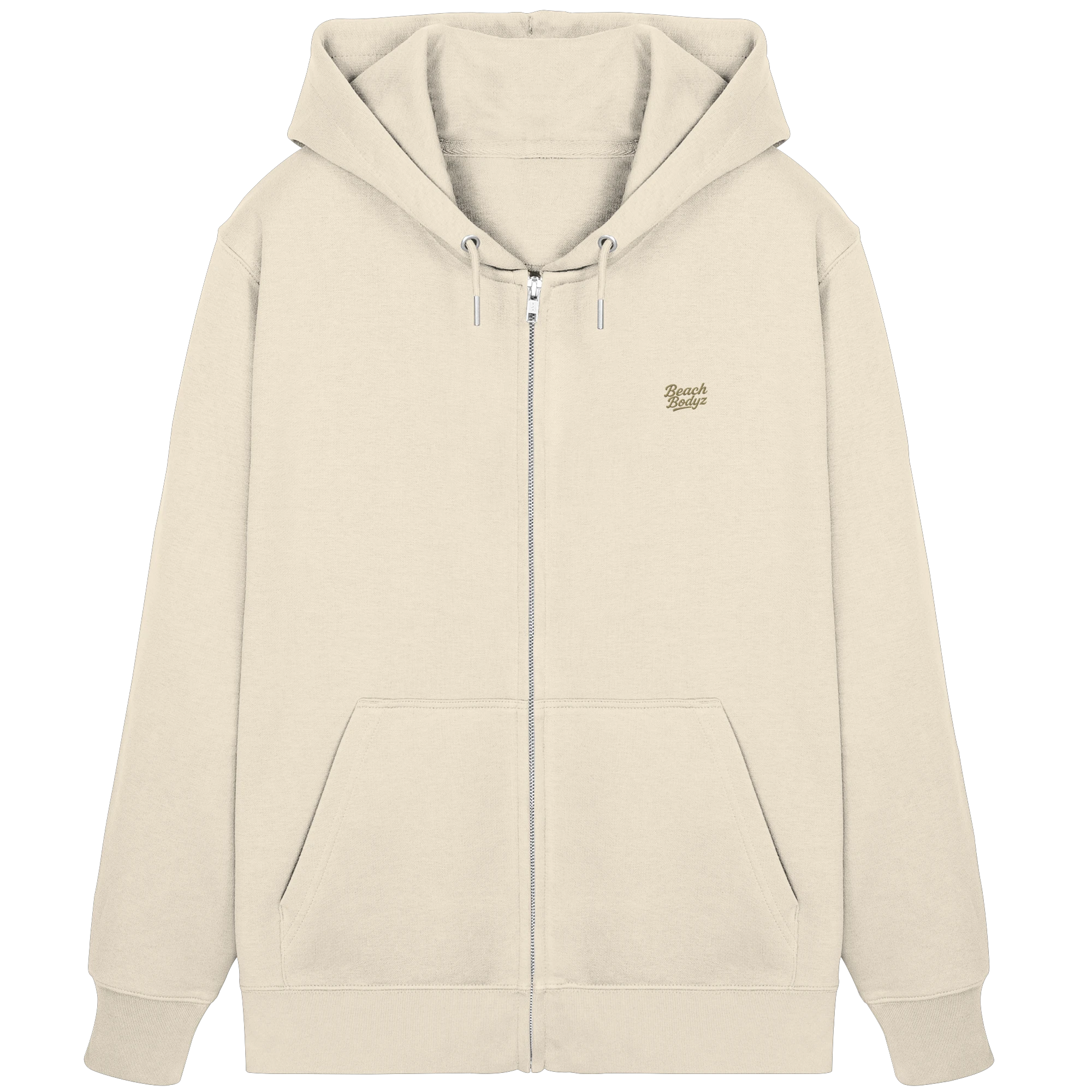 Authentic - Zipper (Stick) - Praktisch & Vielseitig | BeachBodyz® - Natural Raw Front
